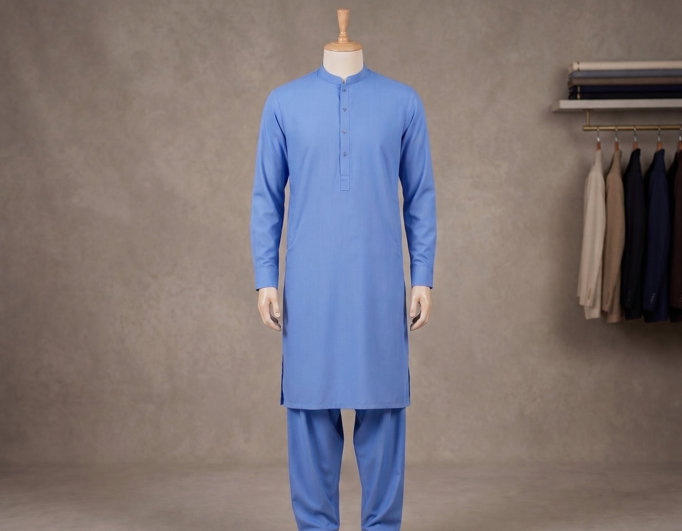 Cornflower Blue Kurta